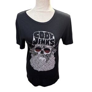 Cody Jinks Hippies and Cowboys T Shirt No Tag Small? Country Music Women’s Skull